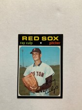 1971 TOPPS RAY CULP,BOSTON RED SOX #660♨️♨️♨️♨️⚾️
