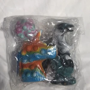 Konvolut drei interaktive LED Bubble Popping Spielzeuge für Kinder - Bild 1 von 4