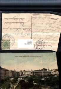 325755,Gruß aus Brünn Brno Zollamt Dorethof Staatsrealschule Bienenhaus u. Stadt - Bild 1 von 1