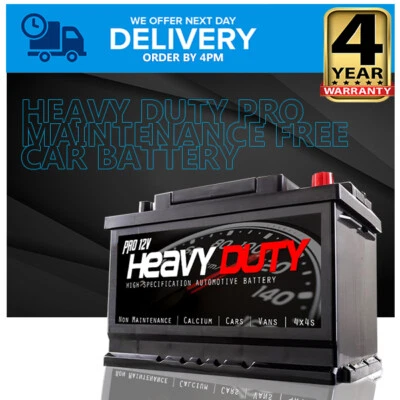 Heavy Duty Professional 063 Car Battery 4 Year Warranty - Image 1 of 4