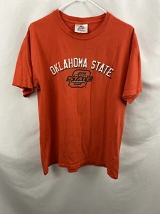 Oklahoma State Cowboys OSU Mens Size Large NCAA Spell Out Double Sided T Shirt - Imagen 1 de 6