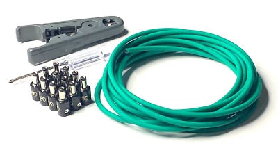 Kit de cable de longitud personalizado hágalo usted mismo barril eléctrico sin soldadura Kurrent para pedalera Foto 1 de 4