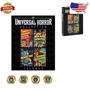 Collectors' Edition Universal Horror Volume 3 Blu-ray - 4 Movies + Commentaries - Picture 1 of 3