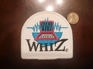 Vintage Voyager NEW Retro Computer Whiz Wiz embroidered patch Iron-on/sew Cool! - Picture 1 of 3