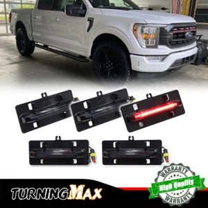 Raptor Style Red LED Marker Grill Lights For Ford F150 XL/XLT/XLT Sporting 21-23 - Bild 1 von 12