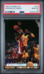 PSA 10 GEM MINT 1993 CLASSIC LPs SHAQUILLE O'NEAL #LP9 ROOKIE MAGIC 26796 B158 - Picture 1 of 2