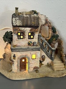 Grandeur Noel Bethlehem Village Set 2002 REPLACEMENT Home Building W Stairs - Picture 1 of 10
