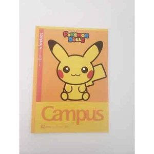 Cuaderno Pikachu Centro Pokémon Campus de importación de Japón/VENDEDOR DE EE. UU. - Imagen 1 de 6