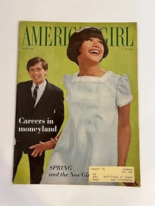 The American Girl Magazine March 1967 VTG Girl Scouts Fraternal Mid Century - Picture 1 of 3