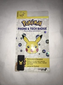 Pokemon Pikachu Teléfono y Tecnología Insignia Accesorio Controlador Equipo NUEVO EE. UU. Vendedor - Imagen 1 de 3
