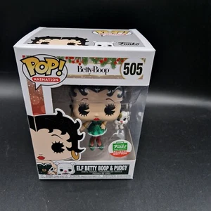 Funko Pop Elf Betty Boop & Pudgy 505 Rar Neu - Bild 1 von 3