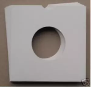 50 7" WHITE CARD RECORD SLEEVES / MASTERBAGS / COVERS - PREMIUM / STRONG - Photo 1/1