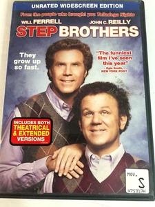 Step Brothers Will Ferrell DVD Unrated Widescreen Ships  Same Day With Tracking - Picture 1 of 2