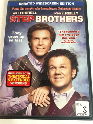 Step Brothers Will Ferrell DVD Unrated Widescreen Ships  Same Day With Tracking - Image 1 of 2