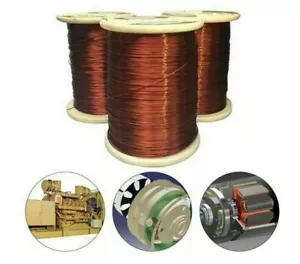 100g Weight Enamelled Copper Magnet Wire For DIY Motor Generator Coil Winding - Bild 1 von 12