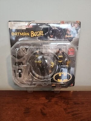 Juego de figuras de acción Takara Japón Microman Batman & Batgirl 4" DC Comics Foto 1 de 4