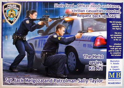 24064 Master Box The Heist Series Sgt. Meloza & Patrolman Taylor 1:24 neu 2019