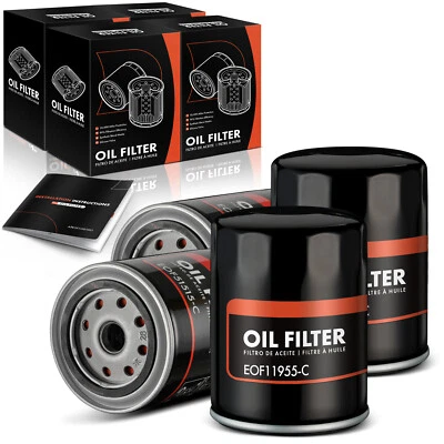 4x Filtro de aceite de motor para Ford F-150 F-250 Jeep International Harvester 10 k millas Foto 1 de 4