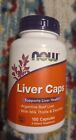 NOW Supplements, Liver Caps with Milk Thistle and Eleuthero 100 Capsules 