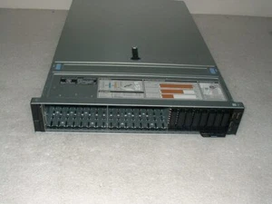 Dell PowerEdge R740xd 2U Server 28SFF 2x Gold 6152 2.1GHz 128gb H730p 2x 1100w - Picture 1 of 5