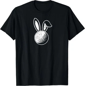 Easter Golf Bunny Ears Funny Golfing Gift T-Shirt Hoodie - Picture 1 of 16