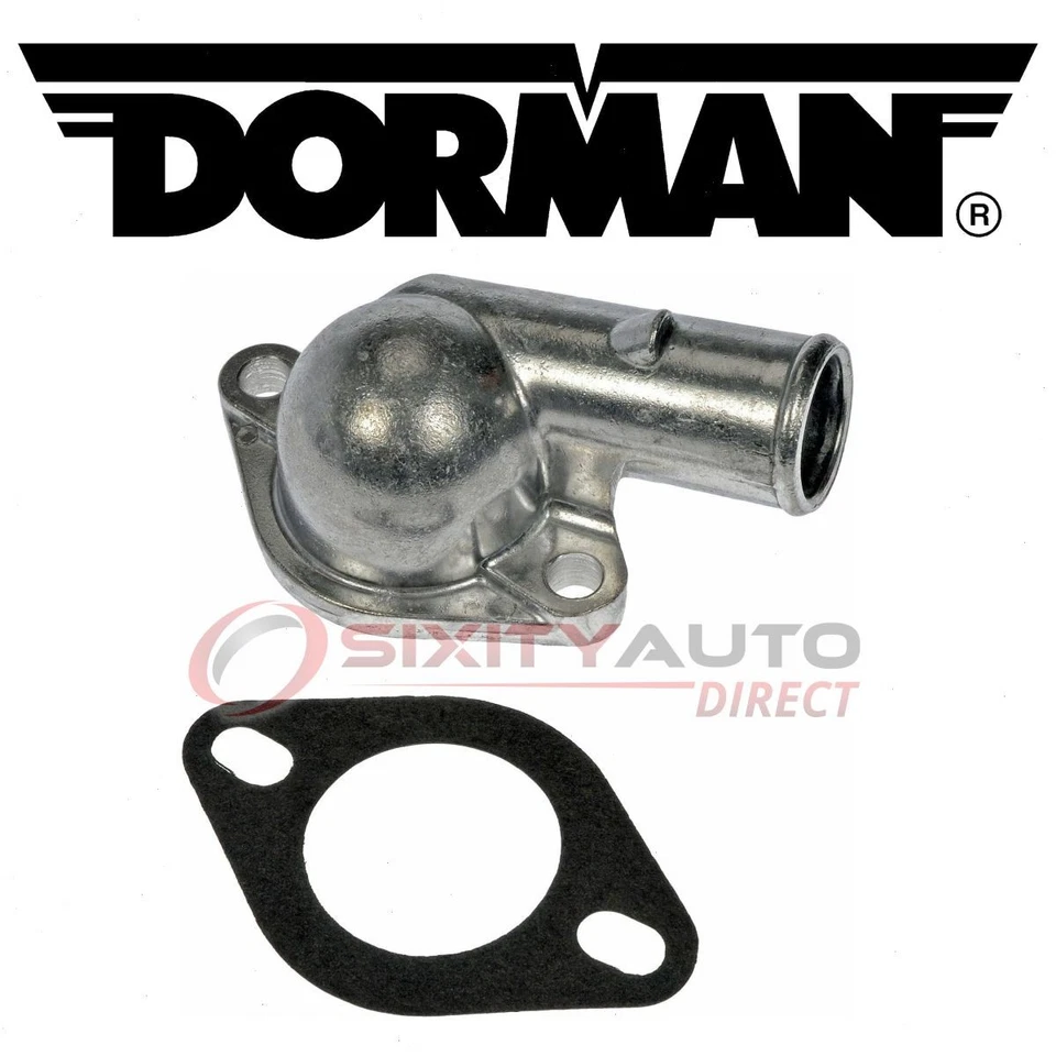 Dorman Engine Coolant Thermostat Housing for 1991 Pontiac 6000 2.5L L4 zd Foto 1 de 4