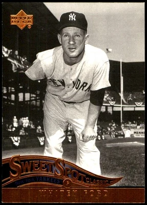 Whitey Ford 2005 Upper Deck Sweet Spot Classic #95 Yankees MLB LEER ENVÍO GRATUITO Foto 1 de 2
