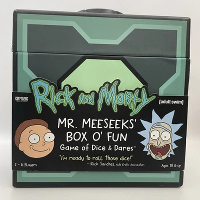 Rick and Morty Mr. Meeseeks' Box O' Fun Game of Dice & Dares Adult Swim  - Image 1 of 4