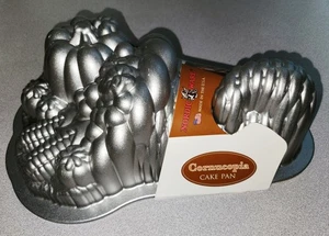 Nordic Ware Cornucopia Cake Pan New Thanksgiving - Picture 1 of 4