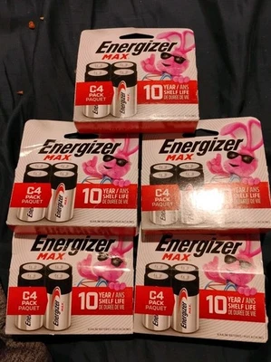 Energizer MAX C Batteries (5×4 Packs), C Cell Alkaline Batteries - 20 Batteries  - Image 1 of 4