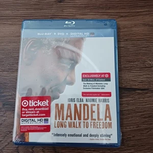NEW Sealed MANDELA Blu-ray + DVD + Digital HD Target Exclusive w/ BONUS CONTENT - Bild 1 von 3