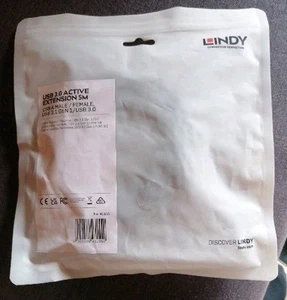 Lindy W128370365 800034 USB 3.0 Active Extension 5m - Photo 1/4