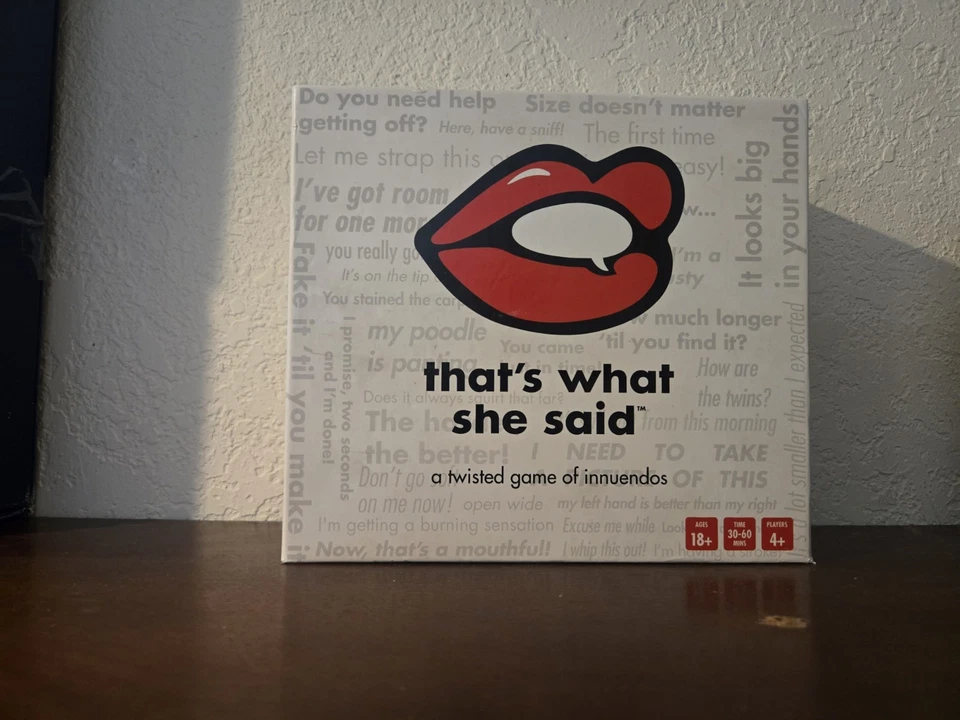 That's What She Said - The Twisted Party Game/Board Game - Image 1 of 1