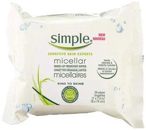 Facial Wipes Micellar, 25 Count (Pack of 6) - Picture 1 of 2