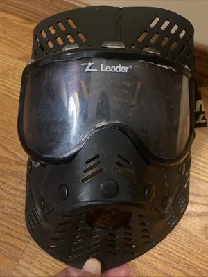 Máscara y gafas de paintball Z Leader máscara de airsoft protector de cuello de colección años 90 Y2K Foto 1 de 4