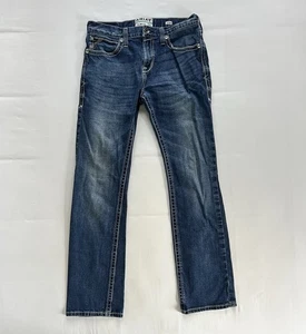 Ariat Herren Denim M7 Slim Fit Straight Leg Blau Jeans 32/34" - Bild 1 von 5