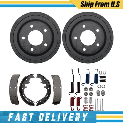 Kit de resorte de zapatas de tambores de freno para Ford Bronco tamaño completo 1987 - 1994 1995 1996 Foto 1 de 4