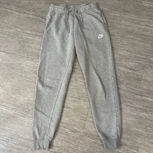 Men’s Nike gray sweat pants XS cuffed Bottoms 100% cotton - Picture 1 of 9