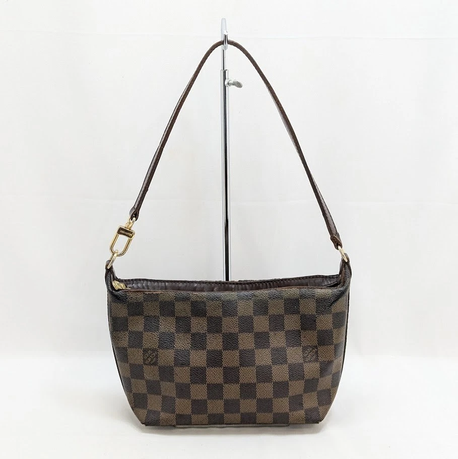 Borsa a mano Louis Vuitton Illovo PM Damier Ebene marrone N51996 DU0085... - Immagine 1 di 4