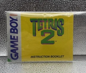 Tetris 2 Nintendo Game Boy Manual VGC UKV 1993 - Picture 1 of 5