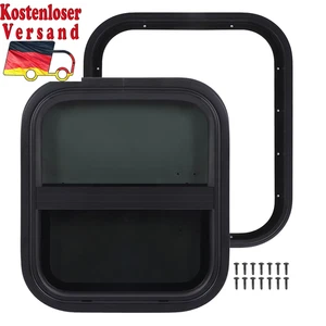 RV Window Trailer Window Waterproof Sealed Tinted Tempered Glass Pull Opening Ro - Bild 1 von 7
