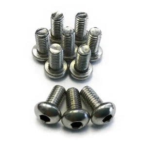 M5 Metric Hex Socket Button Head Cap Allen Screw Bolt Motorcycle Hardware 10pcs - Picture 1 of 5