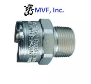 Dix-Lock N-Series Interchange Female Head x 1/2 Male NPT End Coupler Twist <4NM4 - Picture 1 of 3