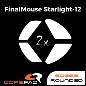 Corepad Skatez FinalMouse Starlight-12 Medium Small Souris Pieds Patins Téflon - Picture 1 of 1