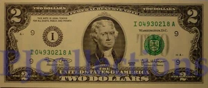 UNITED STATES OF AMERICA LOT $2 2003 PICK 516a SERIES ""I"" UNC X 5 PCS - Picture 1 of 2