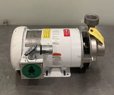 Corcoran 2000D Centrifugal Pump 316SS Stainless C6T34WK33A NEW! FREE SHIPPING! - Image 1 of 4