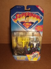 Vintage SUPERMAN THE ANIMATED SERIES- Evil Alien Brainiac 1996 NEW IN PACKAGE