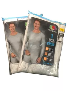 Thermal Crew Long Sleeve, Long Johns Underwear. Sz Large 2PKS - Picture 1 of 3