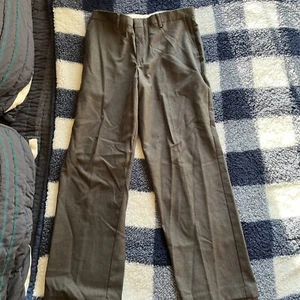 Grey Gray Chaps Dress Pants Boy 14 Husky - Picture 1 of 5