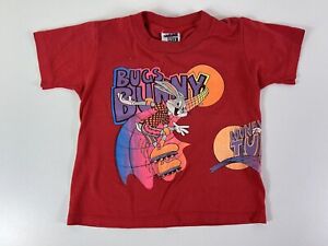 VINTAGE Looney Tunes Bugs Bunny Shirt Unisex 3T/4T? Toddler Barefoot Boys